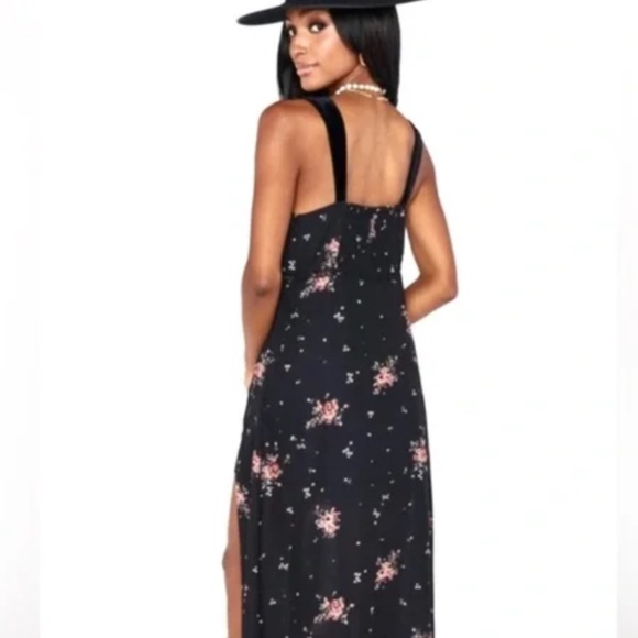 Show Me Your Mumu Pandora Moody Floral Corset Maxi Dress Romper - Size L - Picture 2 of 10